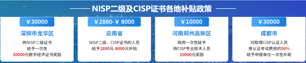 国家信息安全水平考试(NISP)二级